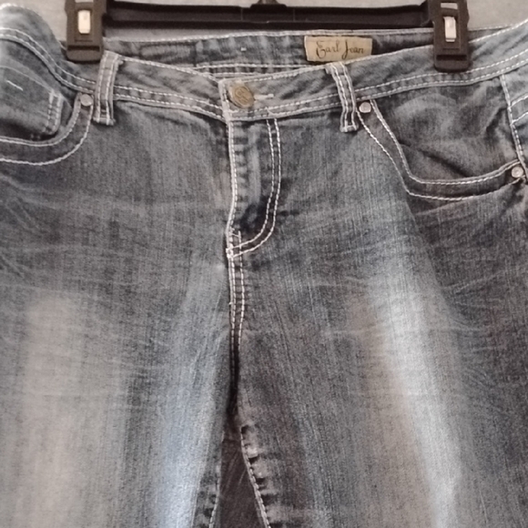 Earl Jeans Women's Classic Blue Straight Leg Jeans - Picture 1 of 7